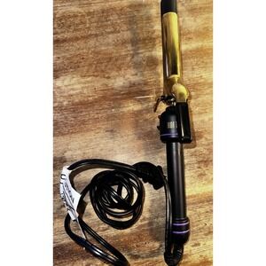 HOT TOOLS Pro Artist 24K Gold Curling Iron  1-1/4" Tousled Curls 1110